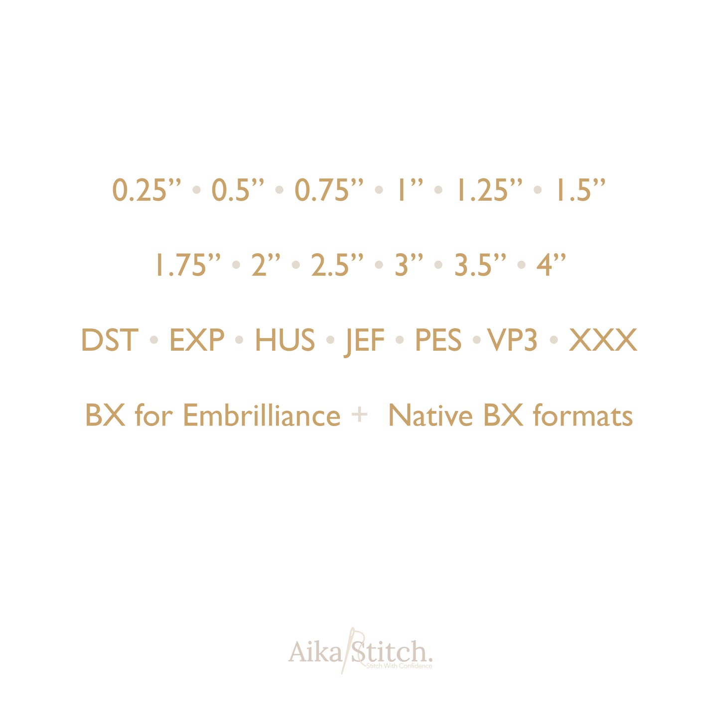 Angel Bold Elegant Embroidery Font | Native BX Included