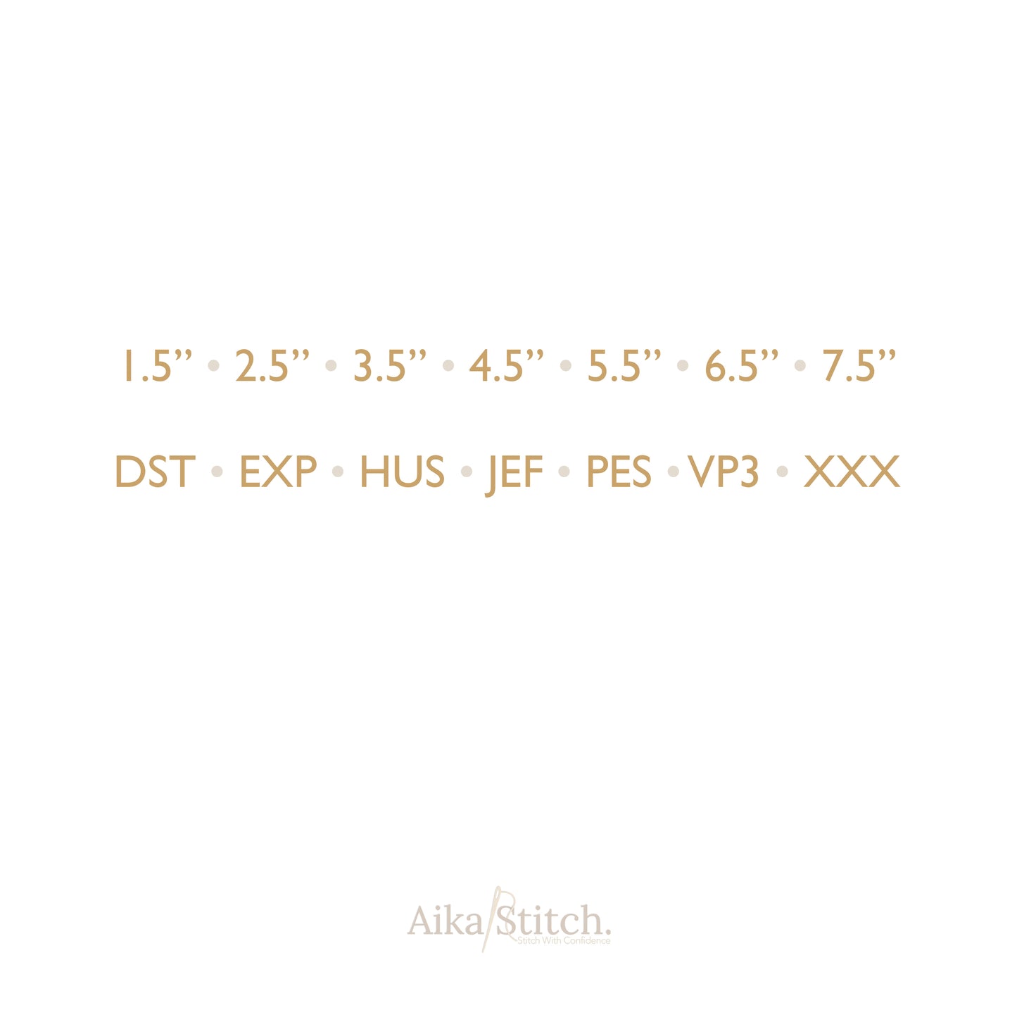25 Frame Bundle Appliques Embroidery Design - 7 sizes