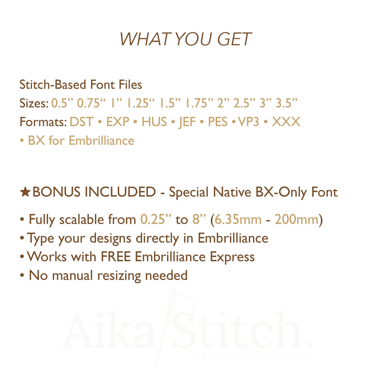 Cream Cake Elegant Script Embroidery Font | Native BX Included