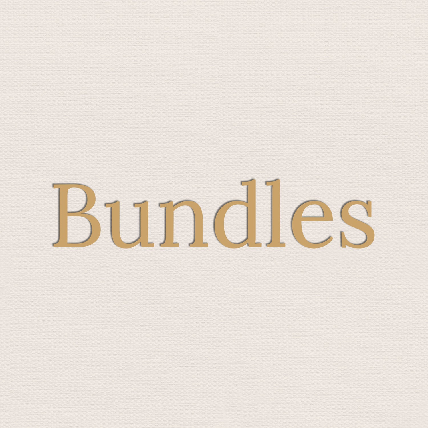 Bundles