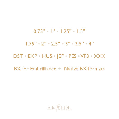 Game Night Tall Elegant Embroidery Font | Native BX Included