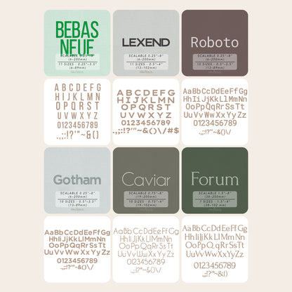 Bundle 12 Modern Embroidery Fonts