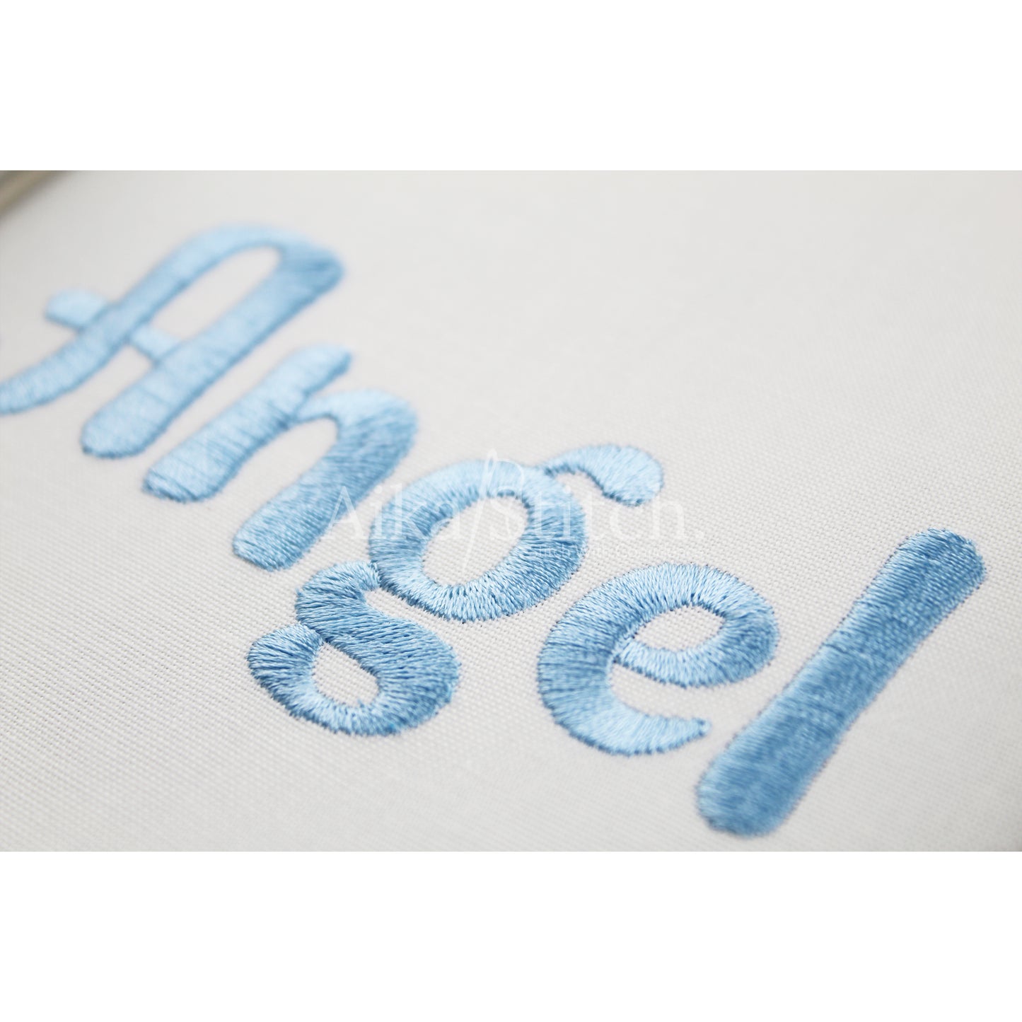 Angel Bold Elegant Embroidery Font | Native BX Included
