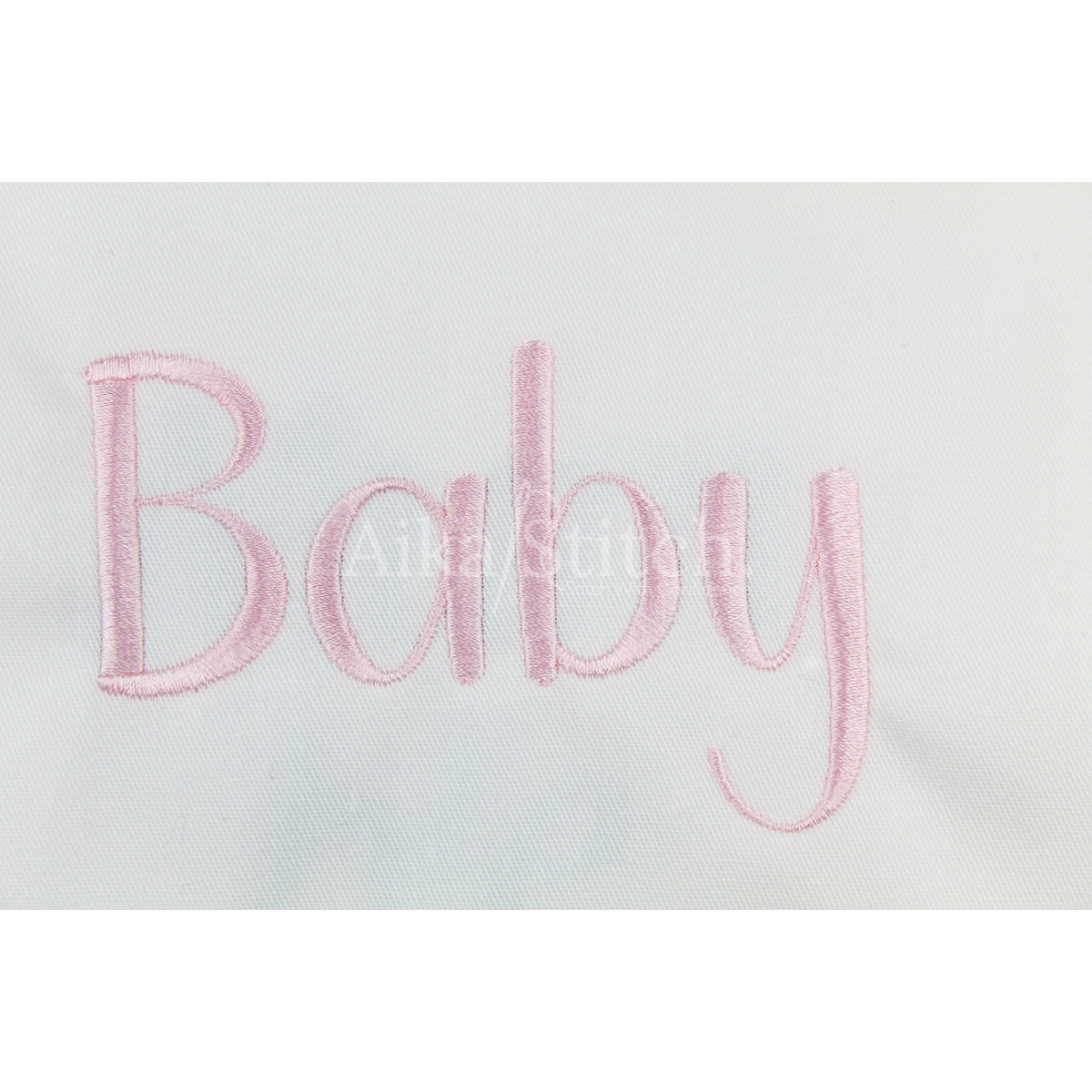 Baby Script Handwritten Embroidery Font | Native BX Included