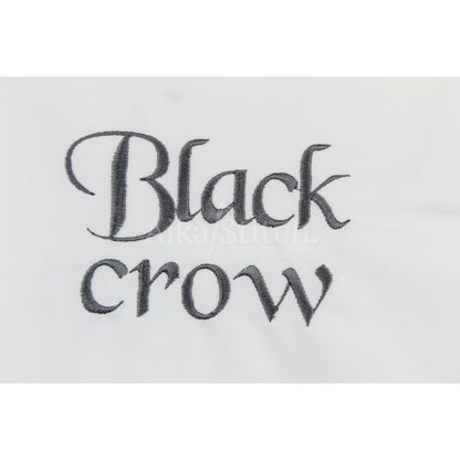Black Crow Gothic Vintage Embroidery Font | Native BX Included