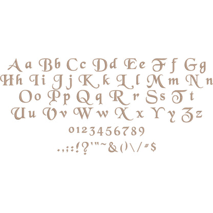 Black Crow Gothic Vintage Embroidery Font | Native BX Included