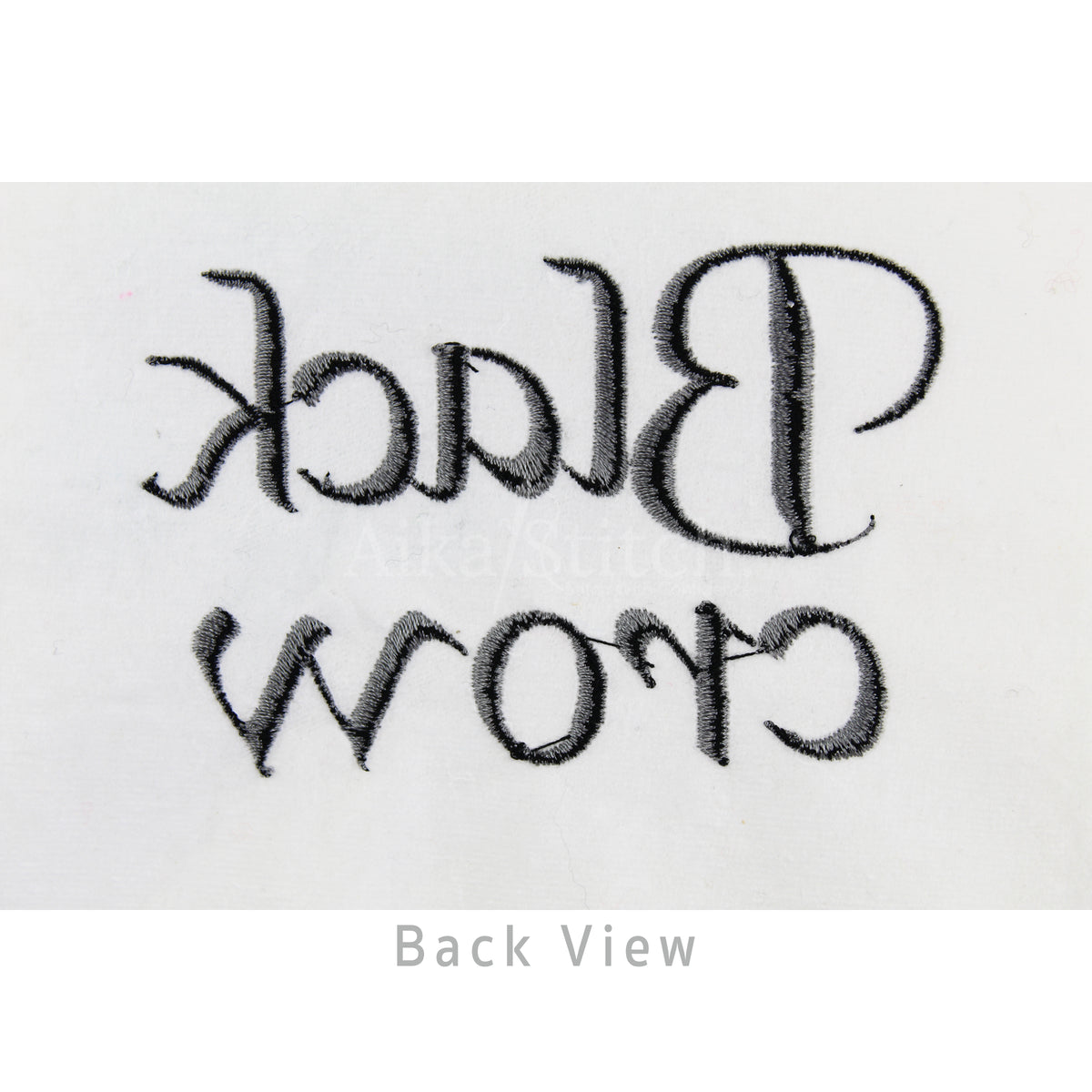 Black Crow Gothic Vintage Embroidery Font | Native BX Included
