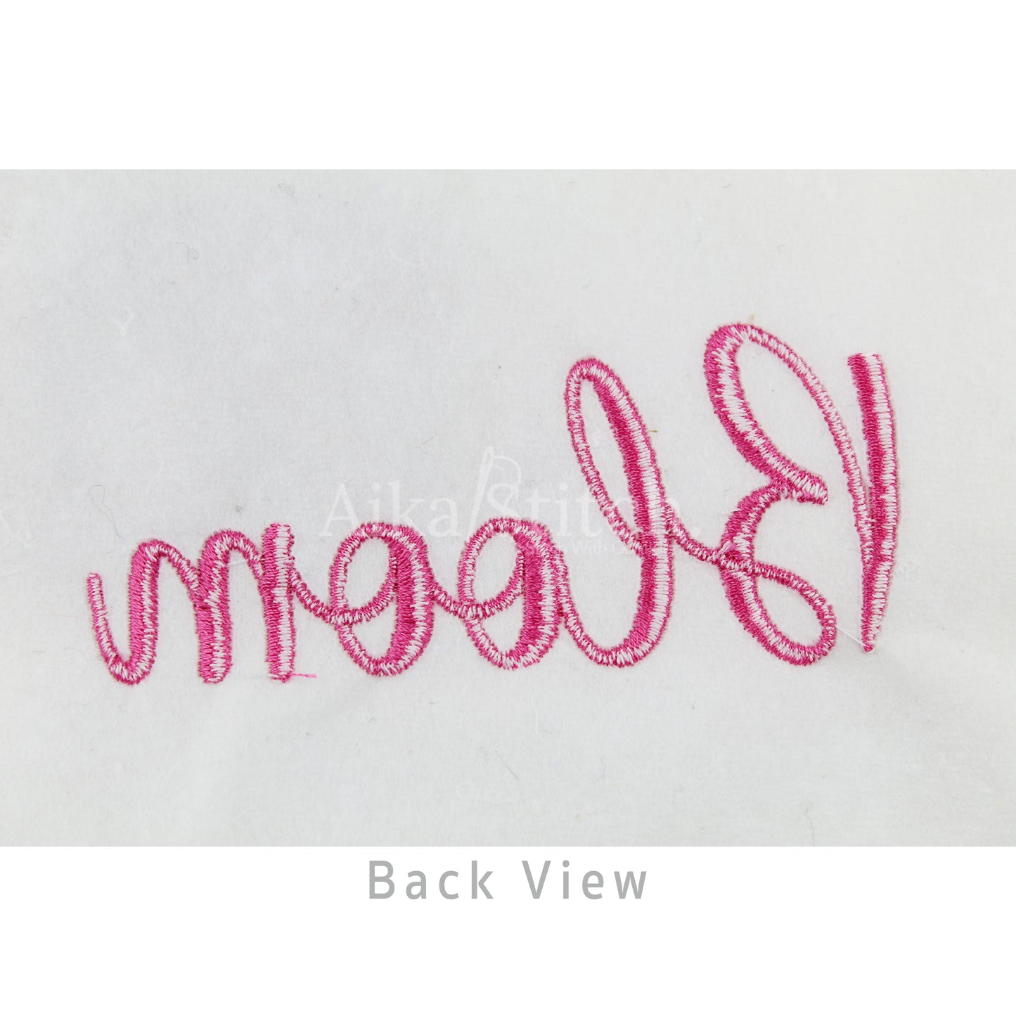 Cailyn Bloom Script Handwritten Embroidery Font | Native BX Included