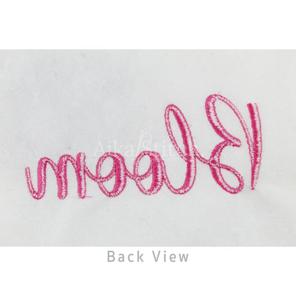 Cailyn Bloom Script Handwritten Embroidery Font | Native BX Included