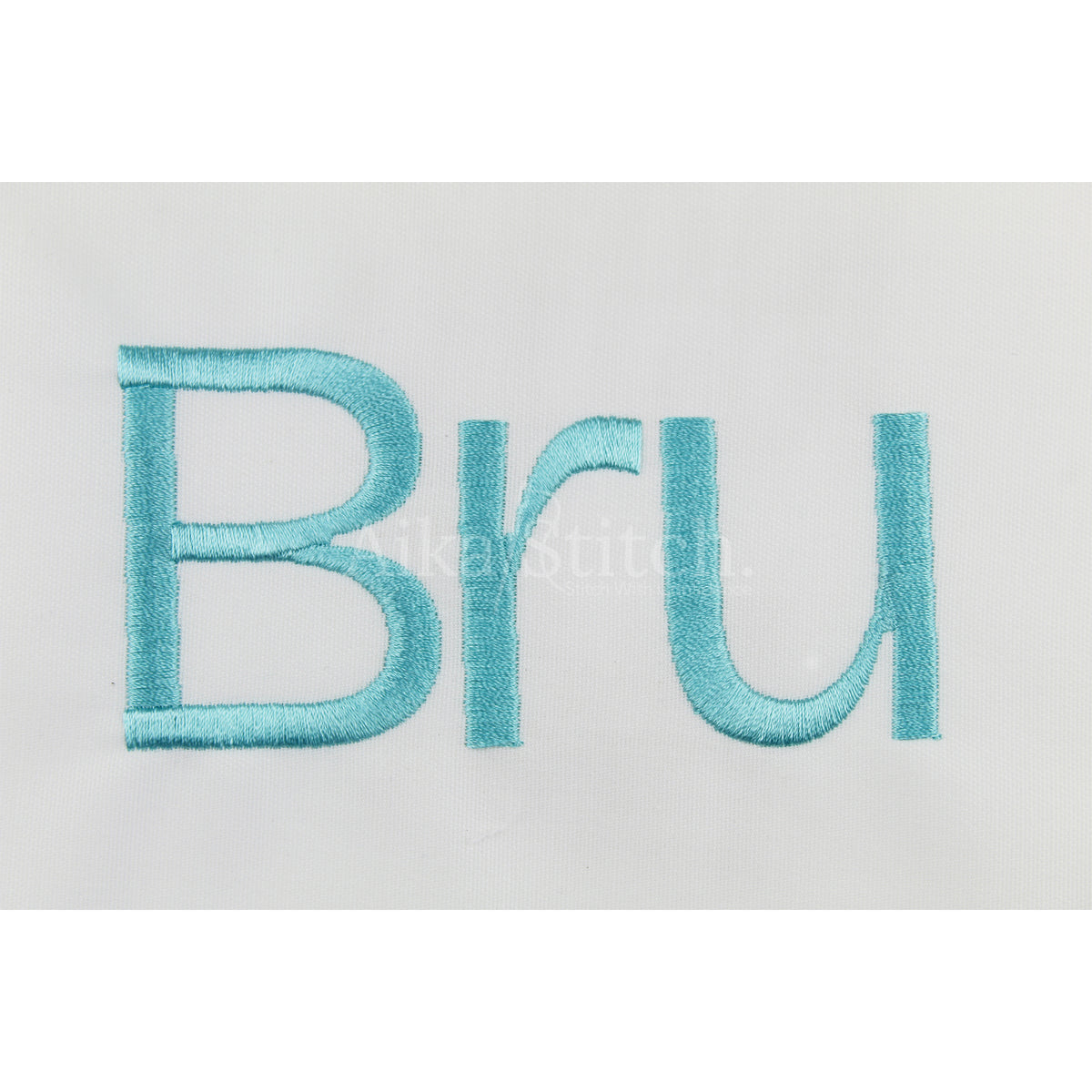 Bru Modern Simple Embroidery Font | Native BX Included
