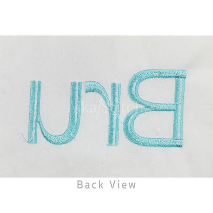 Bru Modern Simple Embroidery Font | Native BX Included