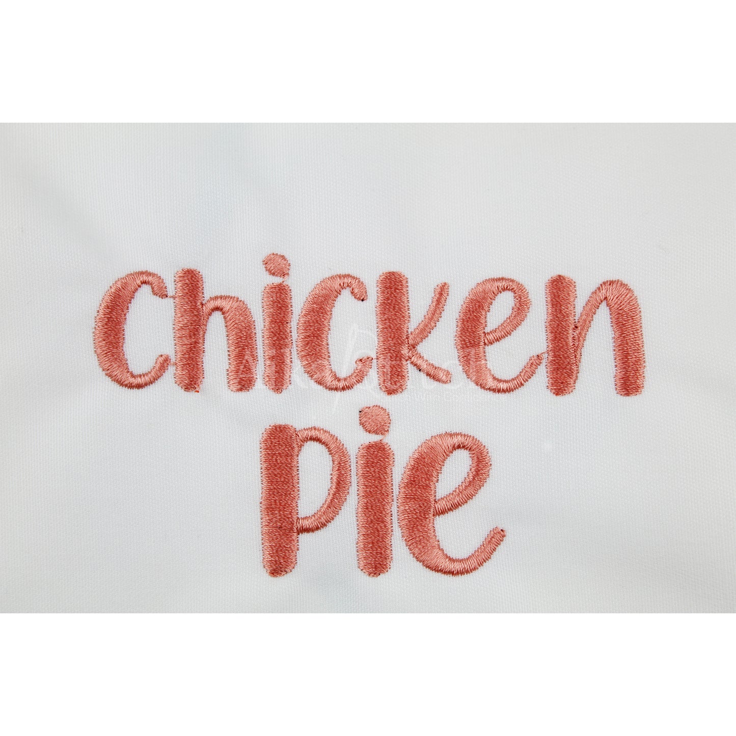 Chicken Pie Handwritten Calligraphy Embroidery Font | Native BX Included
