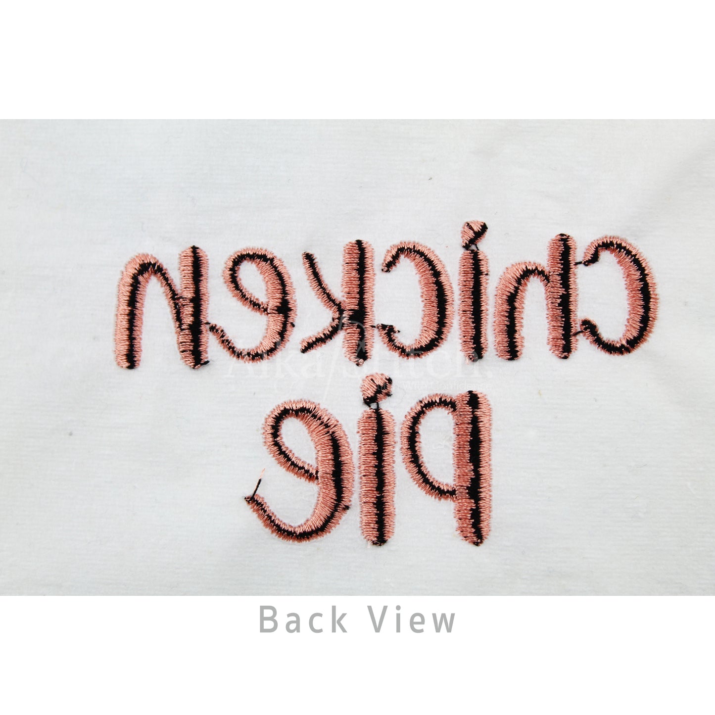 Chicken Pie Handwritten Calligraphy Embroidery Font | Native BX Included