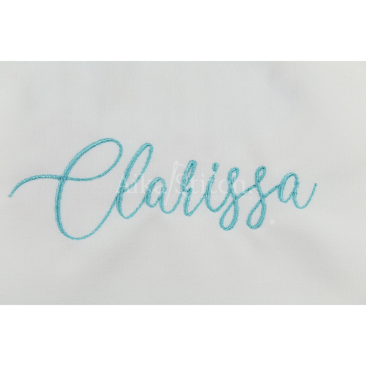 Clarissa Script Handwritten Embroidery Font | Native BX Included