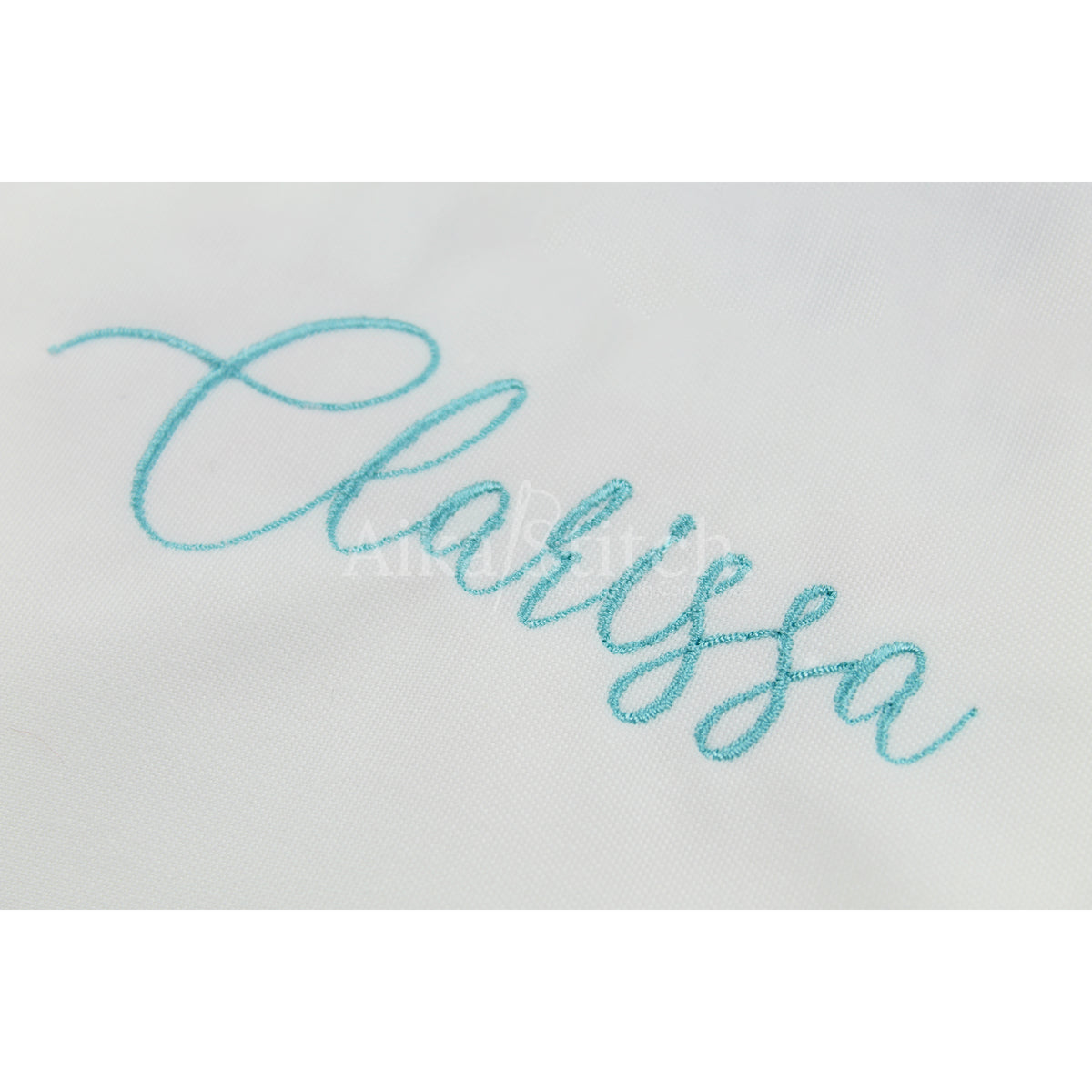 Clarissa Script Handwritten Embroidery Font | Native BX Included