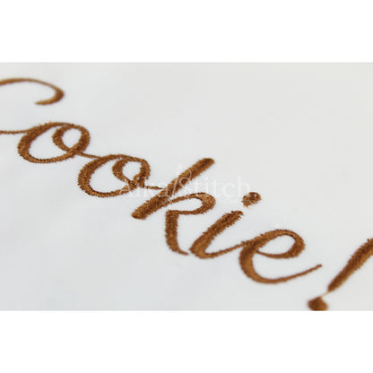 Cookie Script Cursive Embroidery Font | Native BX Included