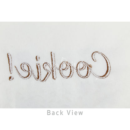 Cookie Script Cursive Embroidery Font | Native BX Included
