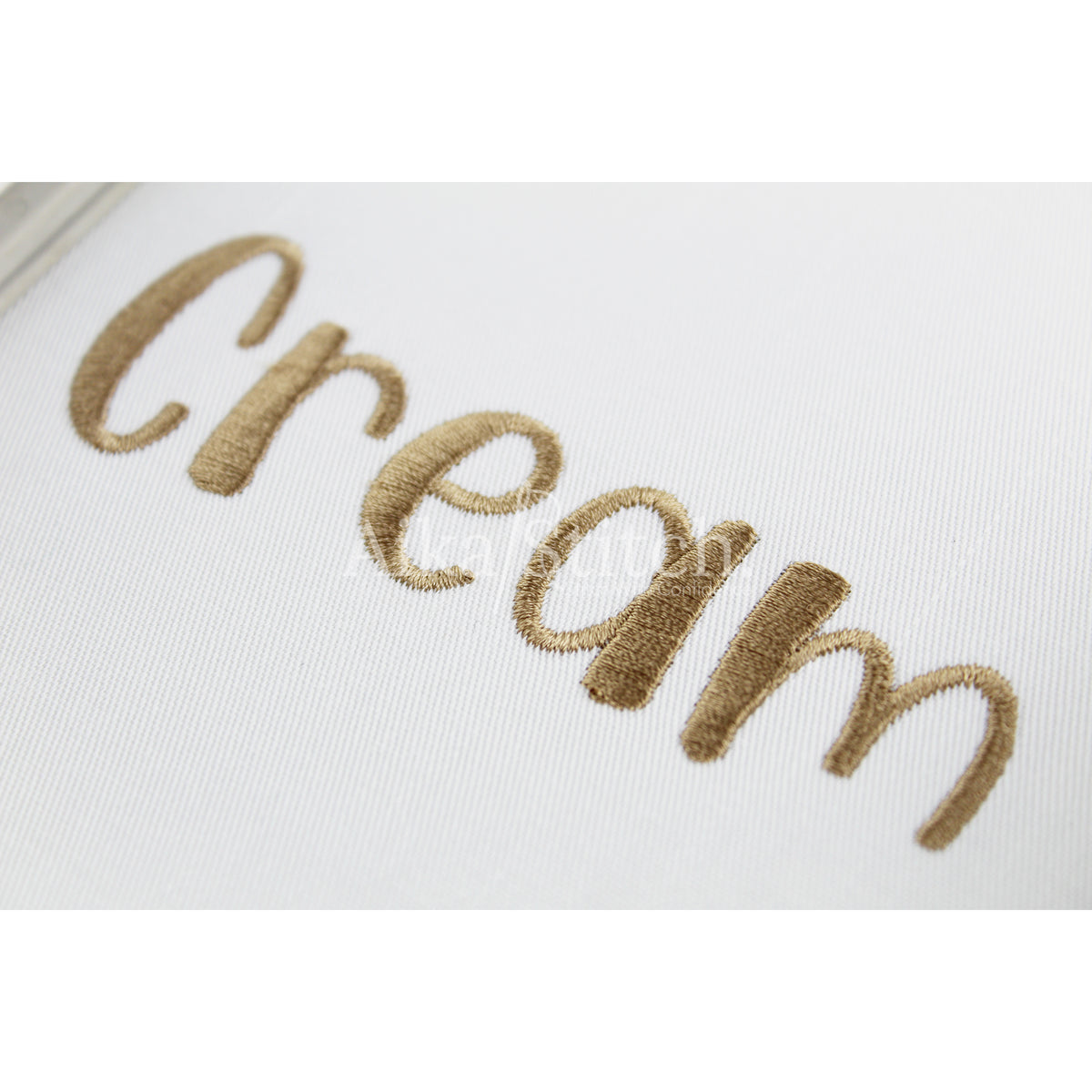 Cream Elegant Script Embroidery Font | Native BX Included