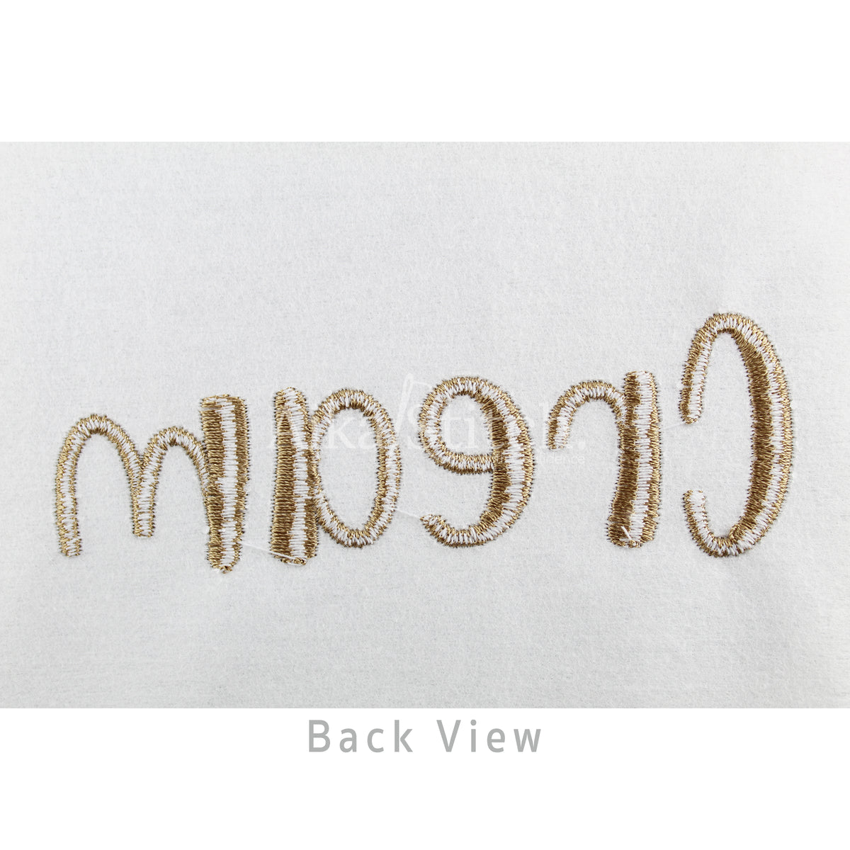 Cream Elegant Script Embroidery Font | Native BX Included