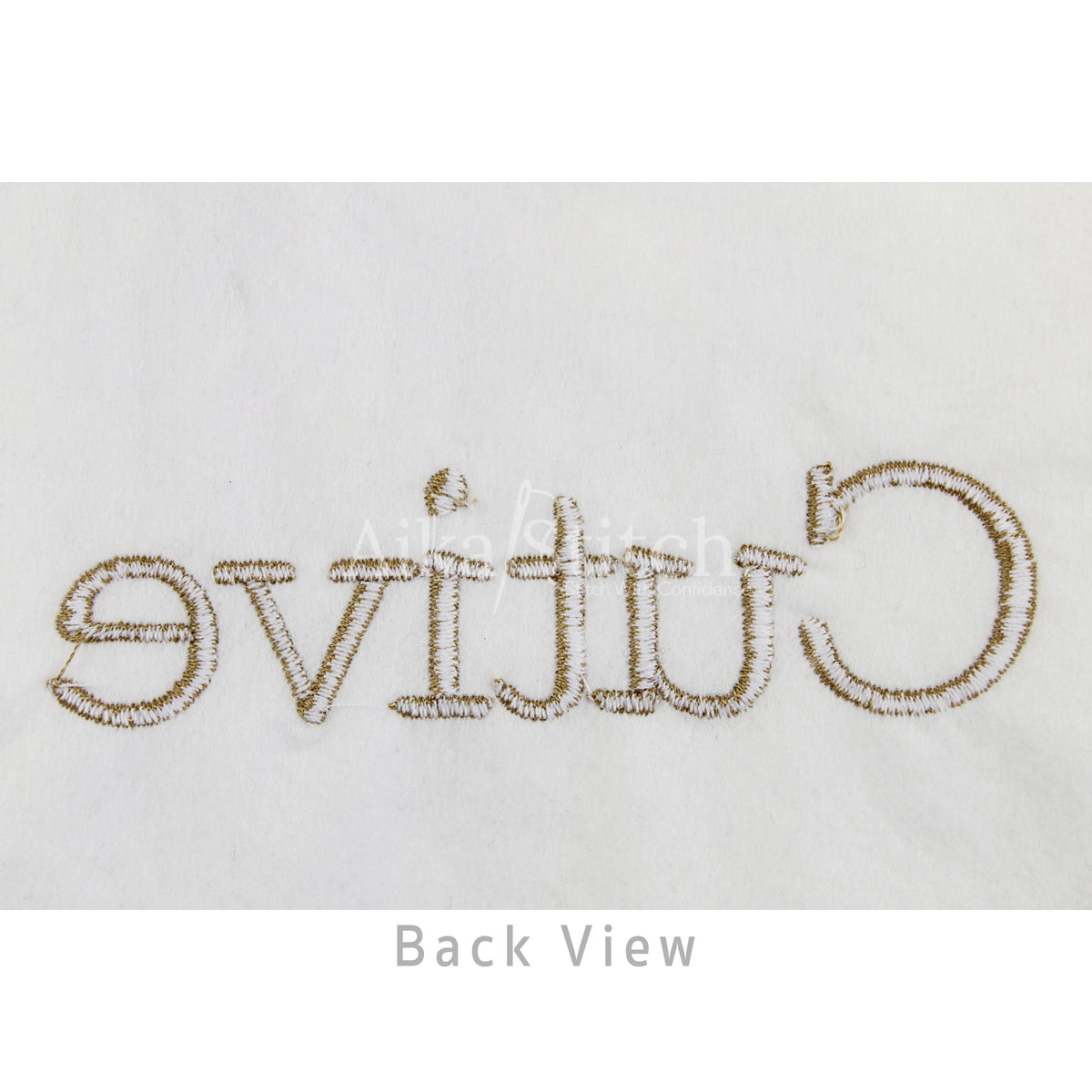 Cutive Classic Vintage Embroidery Font | Native BX Included
