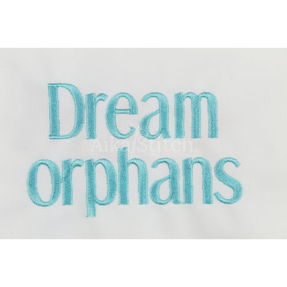 Dream Orphans Modern Elegant Embroidery Font | Native BX Included