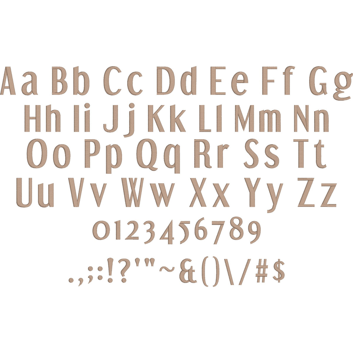 Dream Orphans Modern Elegant Embroidery Font | Native BX Included