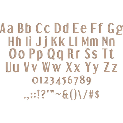 Dream Orphans Modern Elegant Embroidery Font | Native BX Included