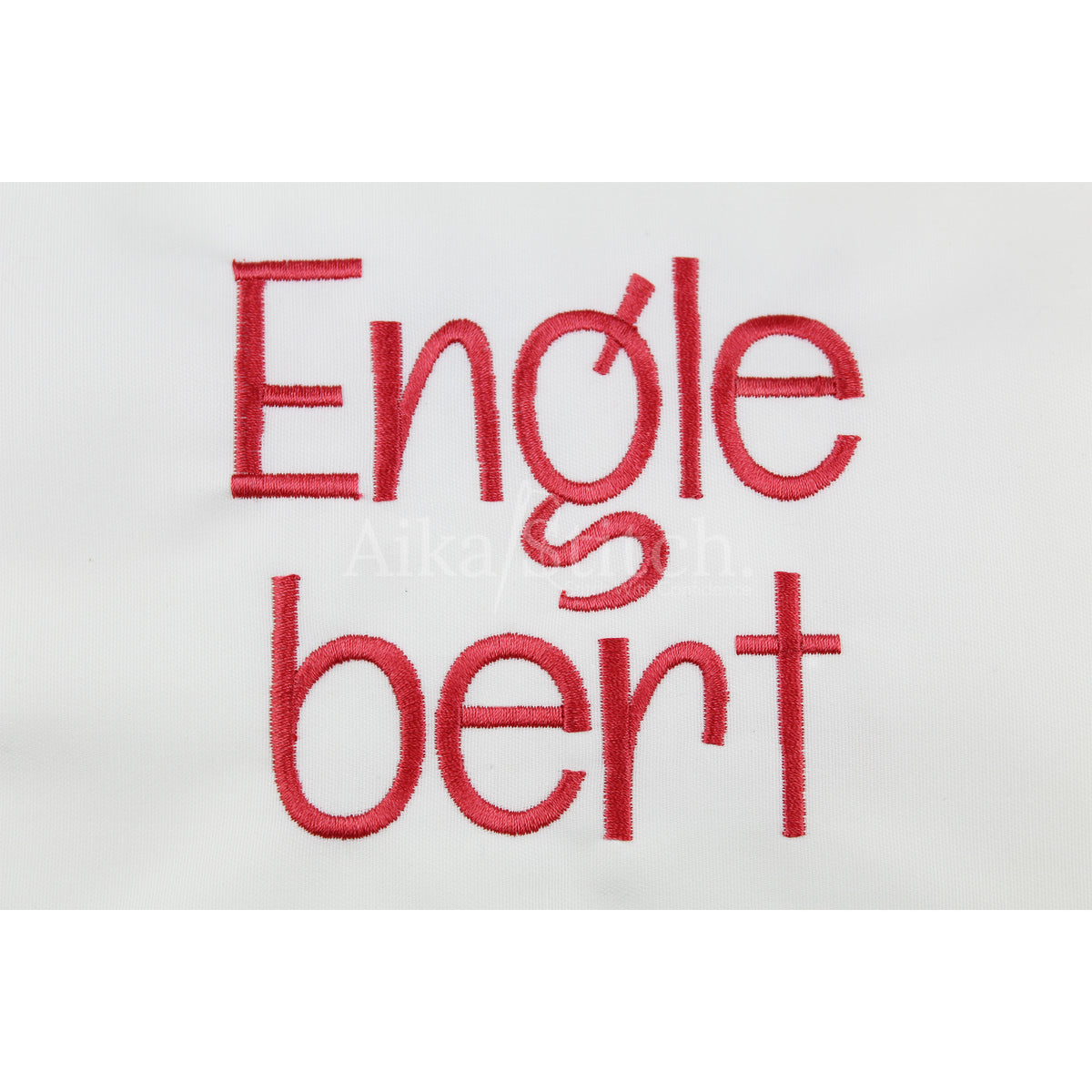 Englebert Casual Playful Embroidery Font | Native BX Included