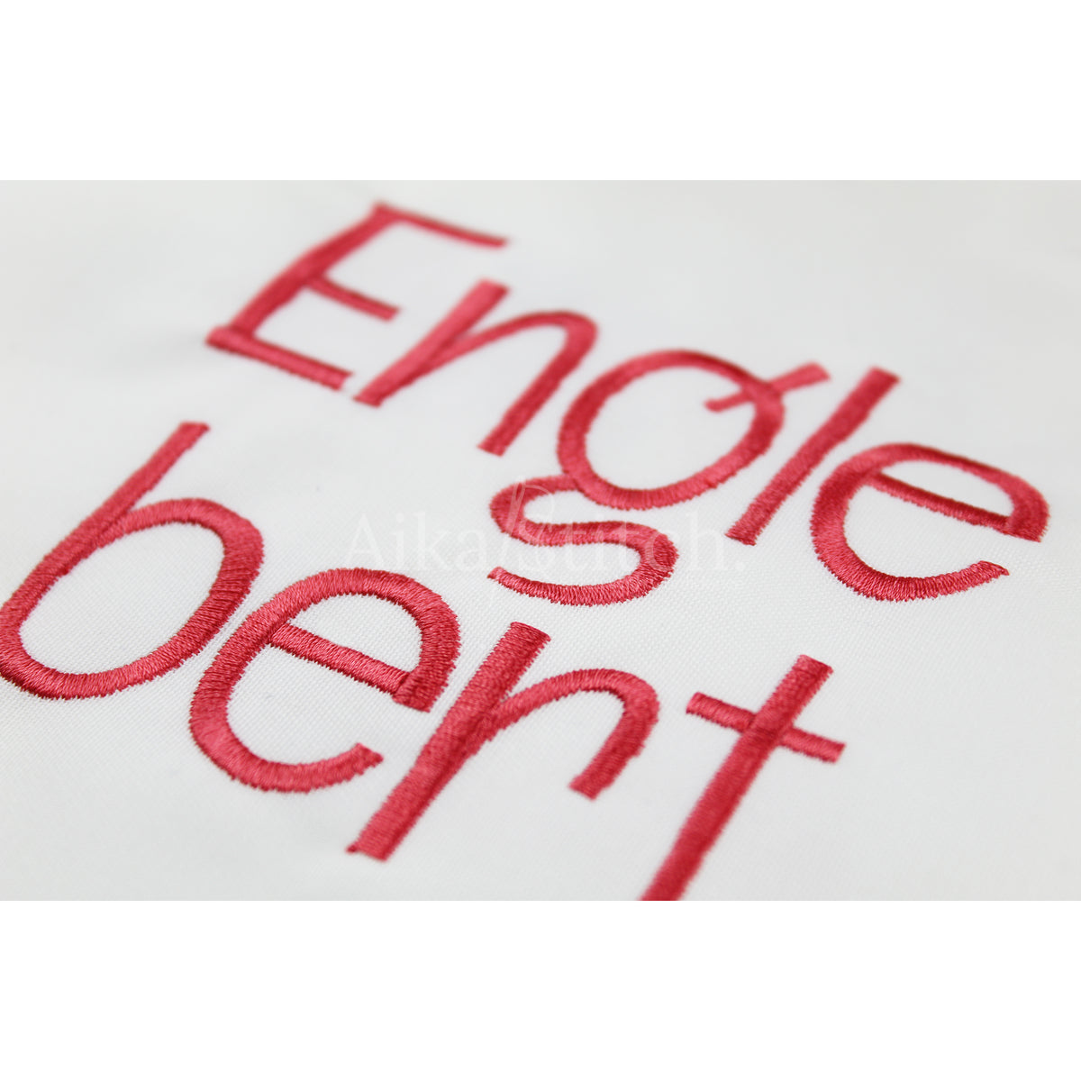 Englebert Casual Playful Embroidery Font | Native BX Included