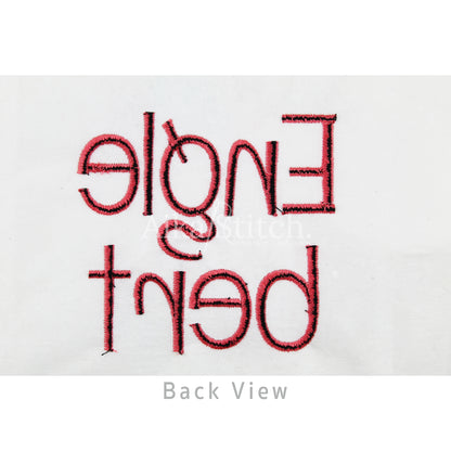 Englebert Casual Playful Embroidery Font | Native BX Included