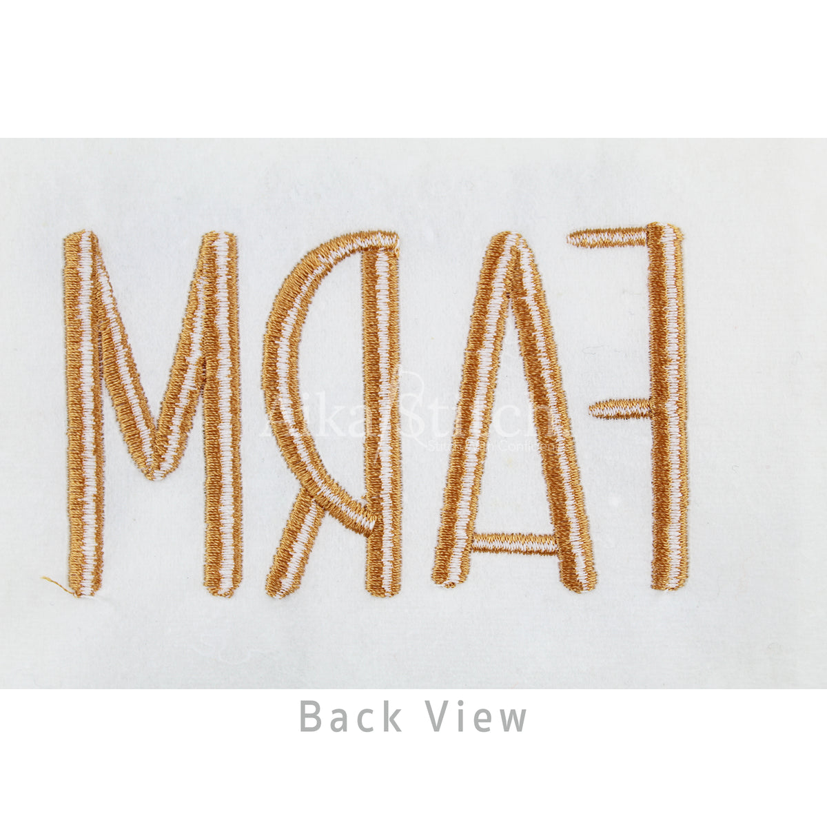 Farm Modern Display Embroidery Font | Native BX Included