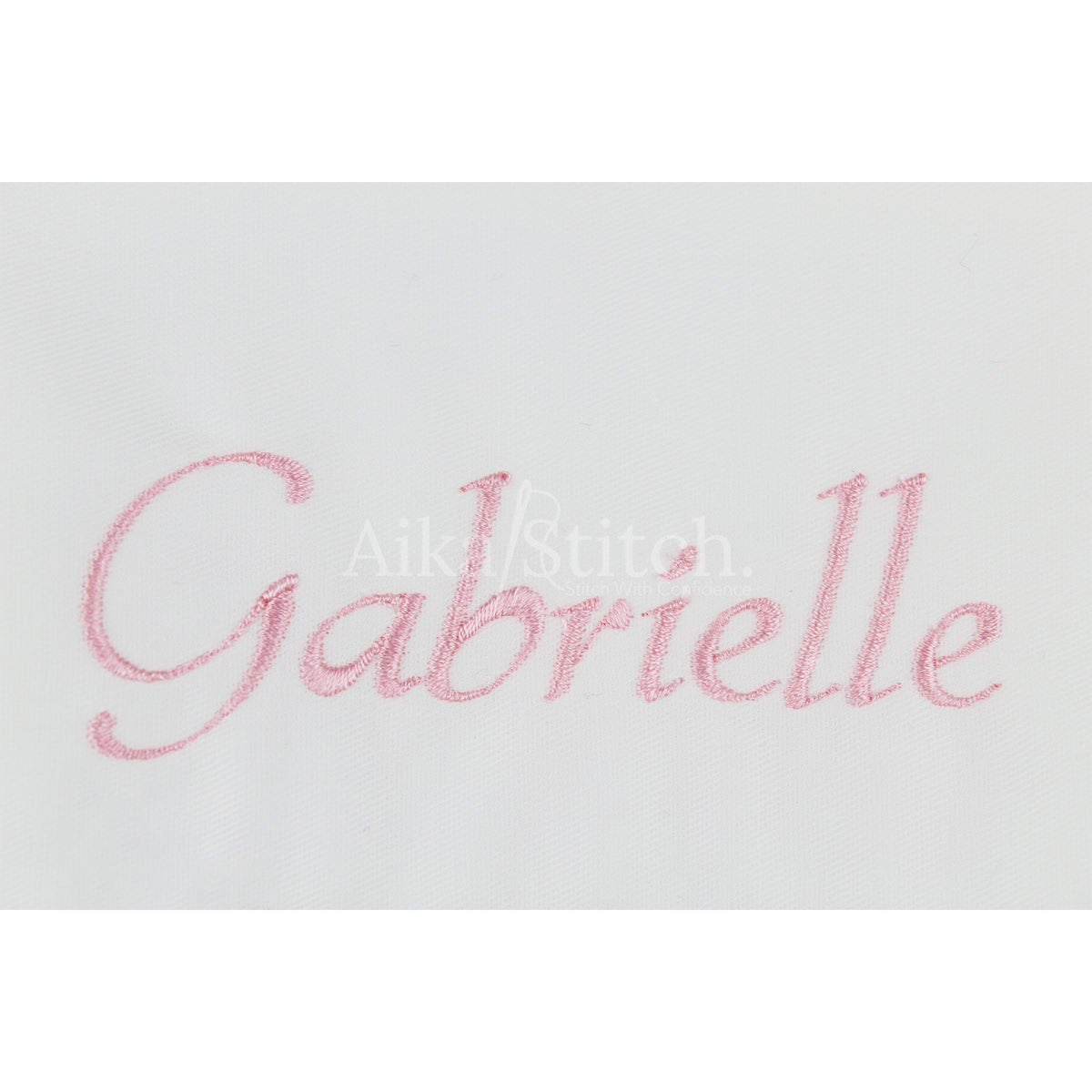 Gabrielle Script Calligraphy Embroidery Font | Native BX Included