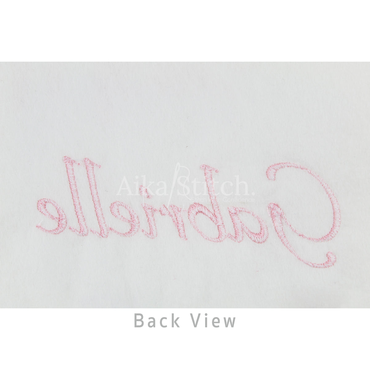 Gabrielle Script Calligraphy Embroidery Font | Native BX Included