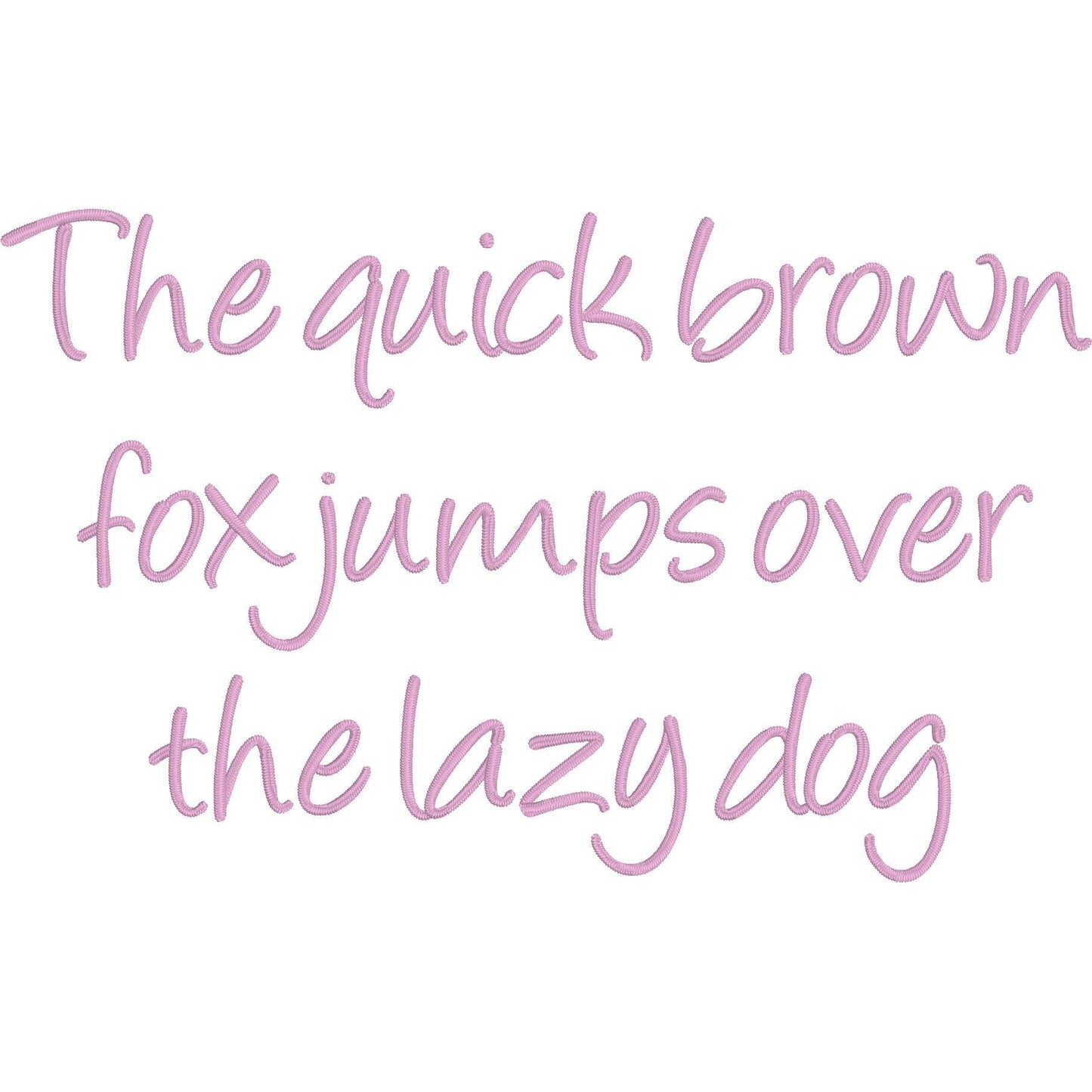 Angelina Native BX Embroidery Font - Satin Stitch Alphabet (10 Sizes)
