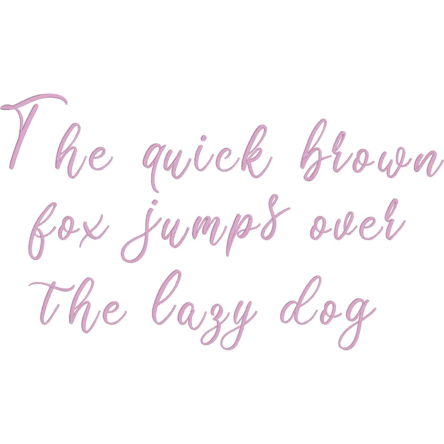 Clarissa Native BX Embroidery Font - Satin Stitch Alphabet (5 Sizes)