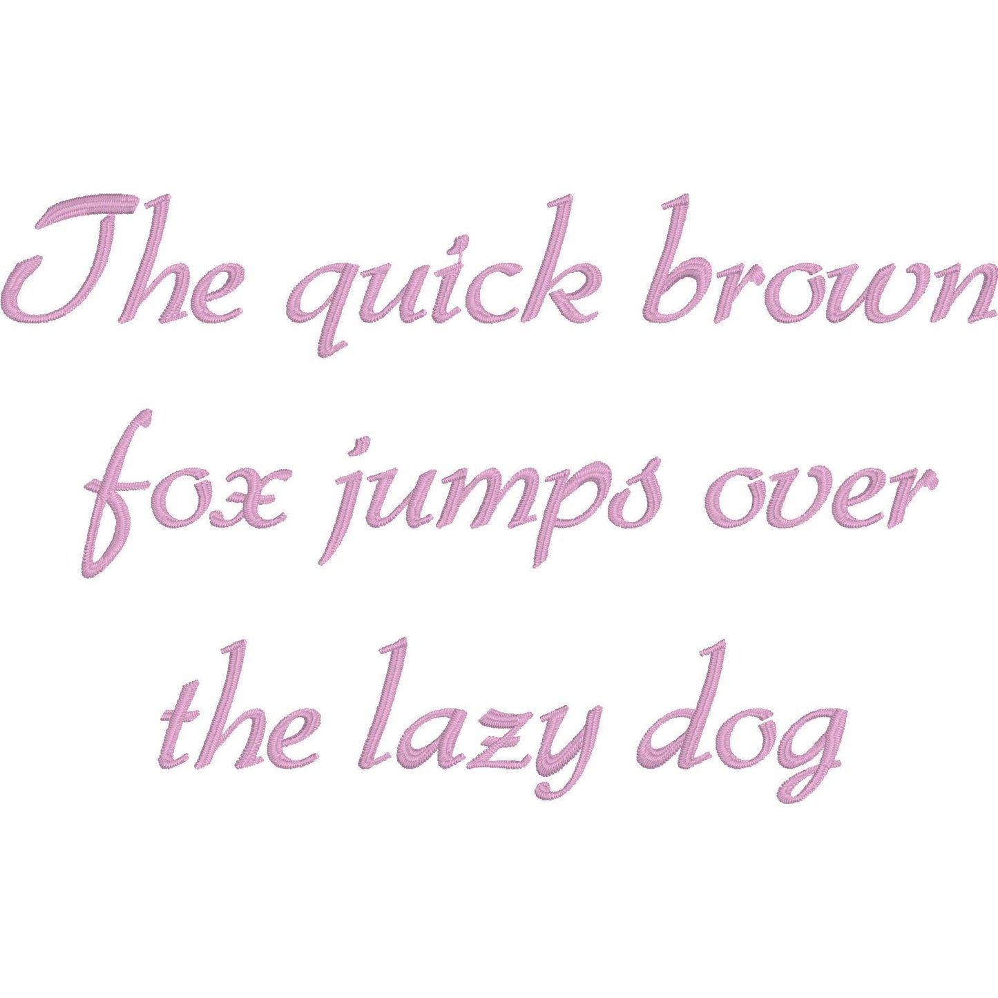 Gabrielle Native BX Embroidery Font - Satin Stitch Alphabet (6 Sizes)