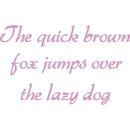 Gabrielle Native BX Embroidery Font - Satin Stitch Alphabet (6 Sizes)