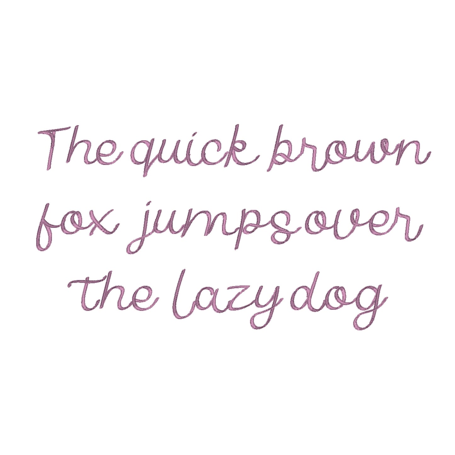 Bilanthy Native BX Embroidery Font - Satin Stitch Alphabet (10 Sizes)