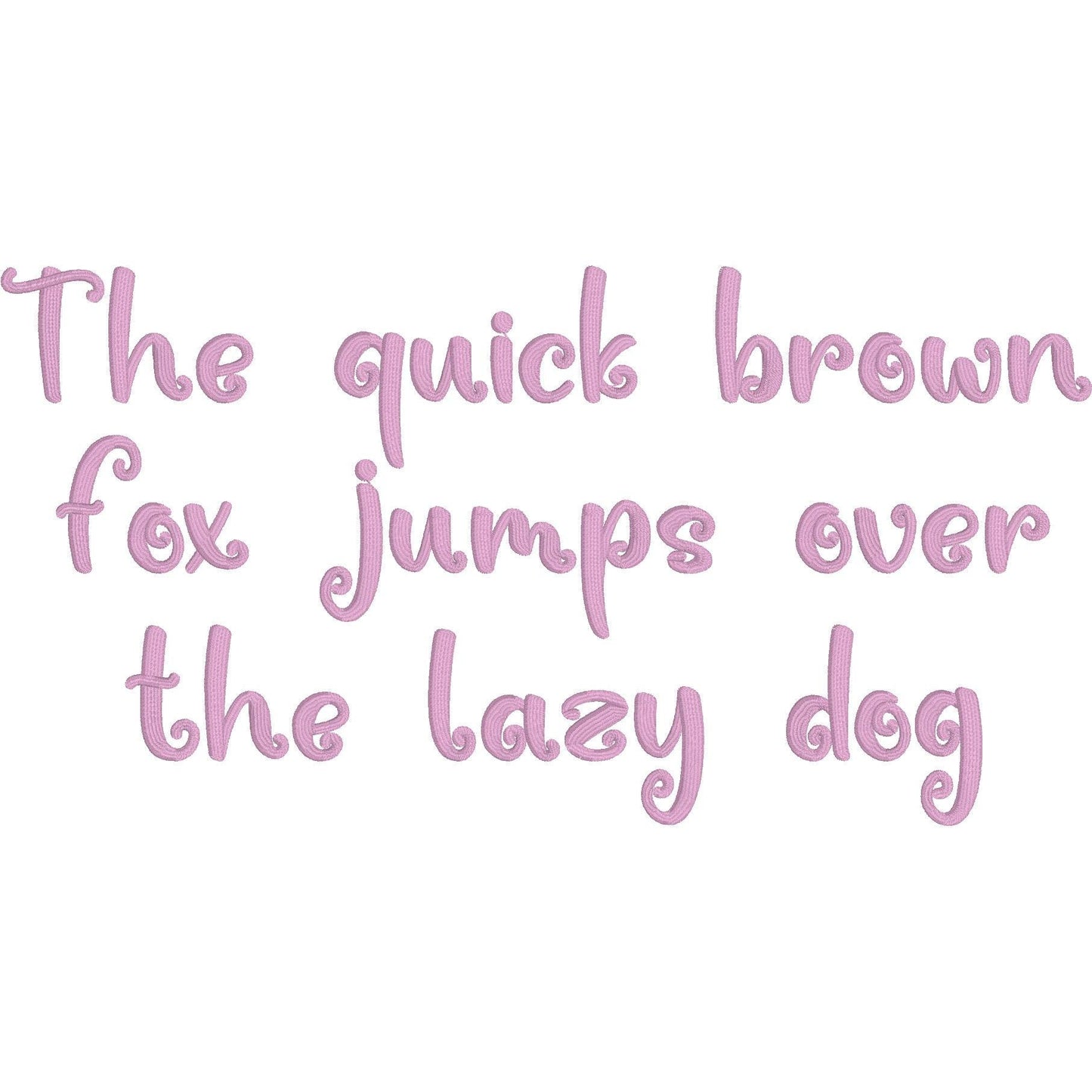 Spooky Native BX Embroidery Font - Satin Stitch Alphabet (10 Sizes)