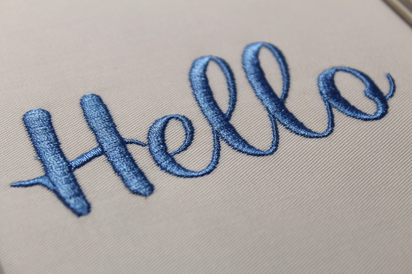 Hello Native BX Embroidery Font - Satin Stitch Alphabet (10 Sizes)