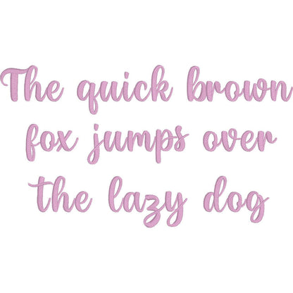 Hello Native BX Embroidery Font - Satin Stitch Alphabet (10 Sizes)