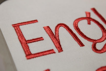 Englebert Native BX Embroidery Font - Satin Stitch Alphabet (10 Sizes)