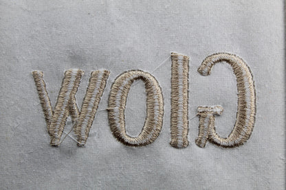 Glow 3D Puff Native BX Embroidery Font – Foam Alphabet (7 Sizes)