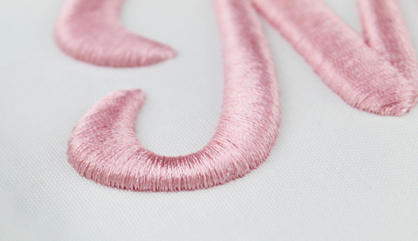 MilkShake 3D Puff BX Embroidery Font – Foam Alphabet (9 Sizes)