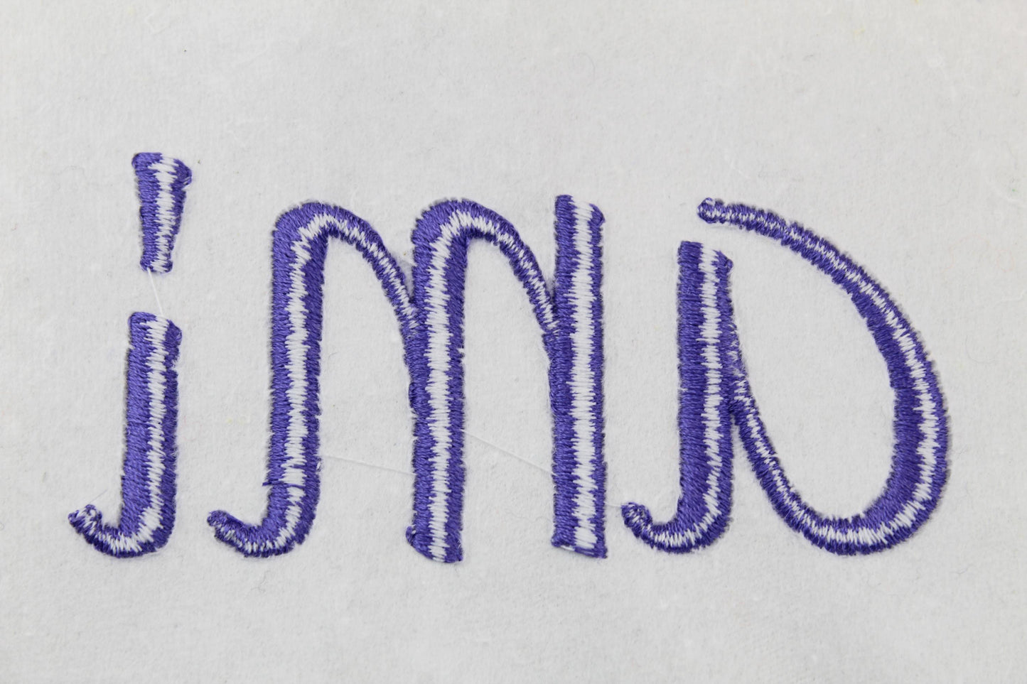 Amita 3D Puff Native BX Embroidery Font – Foam Alphabet (7 Sizes)