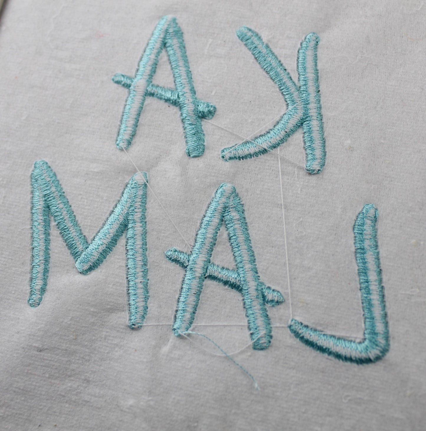 kalam 3D Puff BX Embroidery Font – Foam Alphabet (8 Sizes)