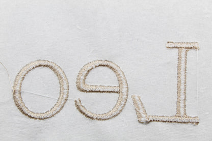 Leorio 3D Puff BX Embroidery Font – Foam Alphabet (7 Sizes)