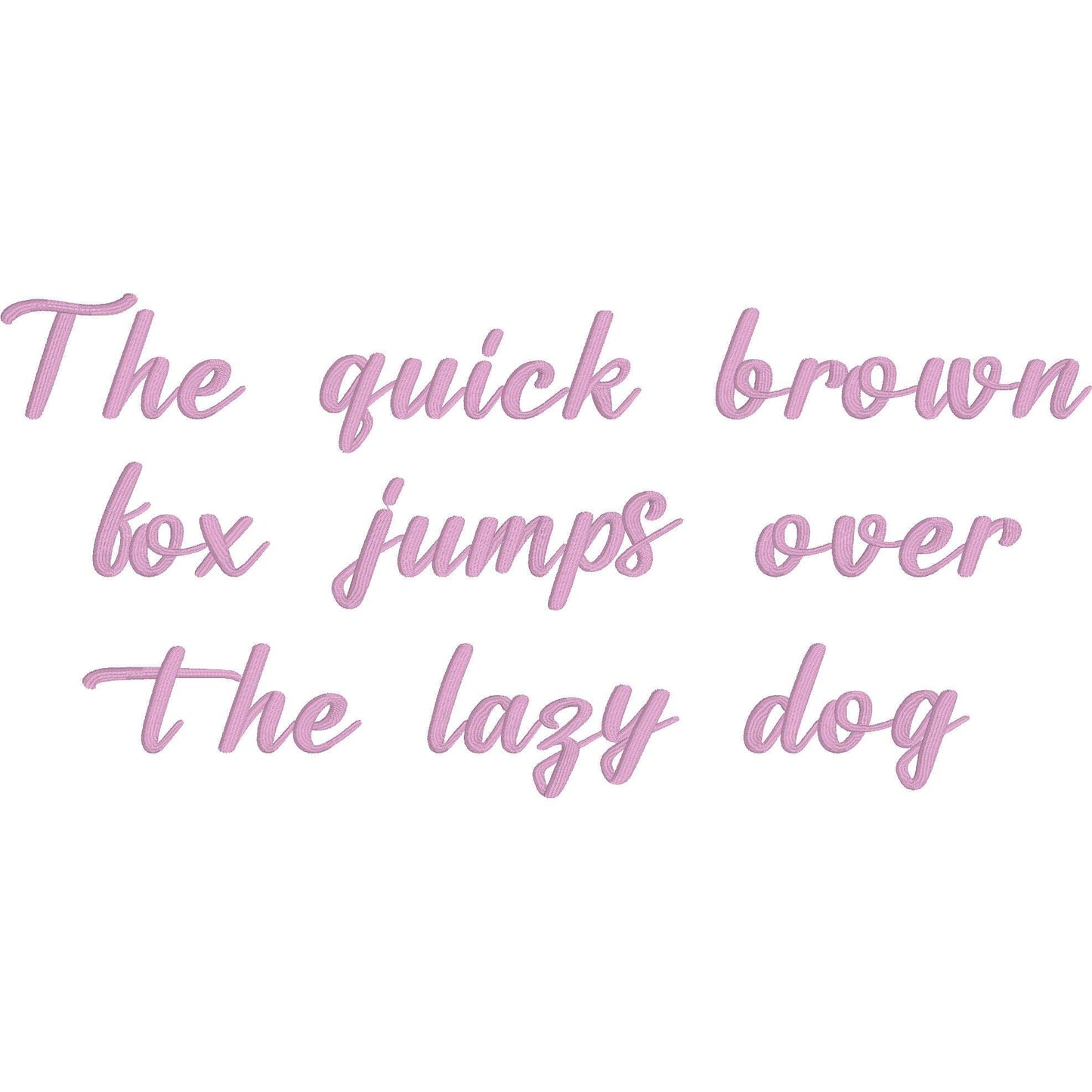 Hope Native BX Embroidery Font - Satin Stitch Alphabet (11 Sizes)
