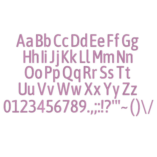 Banger 3D Puff Native BX Embroidery Font – Foam Alphabet (7 Sizes)
