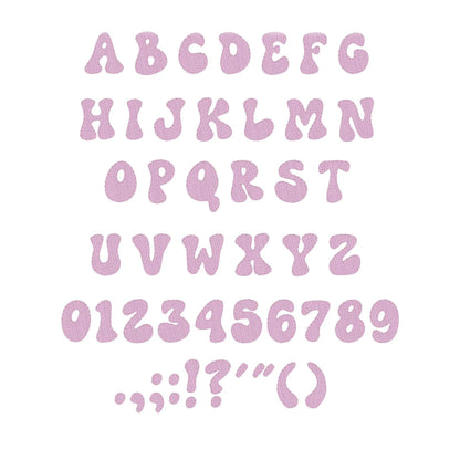 Party Vibes Native BX Embroidery Font - Fill Stitch Alphabet (7 Sizes)